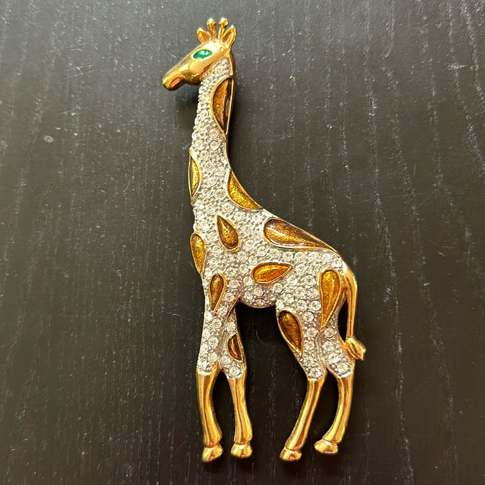 Vintage Giraffe Pin Brooch - Picture 14 of 14